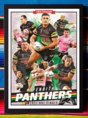 Framed 2021 PENRITH PANTHERS NRL Premiers Poster NATHAN CLEARY - 45cm x 32cm