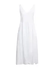 [120 LINO] 120% LINO Midi dresses - Item 15443777