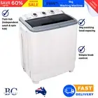 5kg Mini Portable Washing Machine 30L Twin Tub Spin Devanti Clothes Laundry Wash