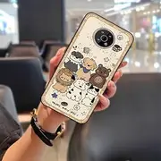 Phone Case Compatible with Nokia G50, Cute Durable Dirt-Resistant Cartoon Cell Phone Sleeve Phone Pouch TPU Shockproof Full wrap Anti-Knock