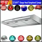 Devanti Fixed Range Hood Rangehood Stainless Steel Kitchen Canopy 90cm 900mm New
