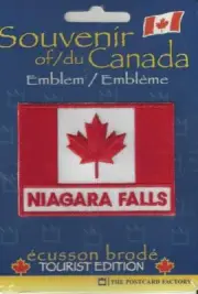 Niagara Falls Canada Souvenir Flag Patch