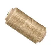 1mm (210D/16) Leather Waxed Sewing Thread for Leather, Sand