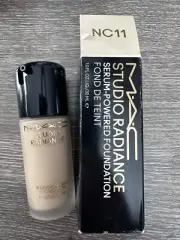 MAC Studio Radiance Serum-Powered Foundation 1 fl oz Full Size - NC11 - NEW