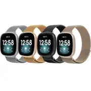 For Fitbit Versa 1 2 Lite Watch Band Milanese Stainless Steel Loop Wrist Strap
