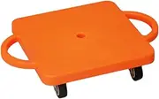 Amagogo Floor Scooter Board with Handles Sitting Scooter Sensory Training 11.8 Inches with Casters for Home Indoor Outdoor Activities