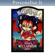 JBG Dragonling Personalised Welcome Sign