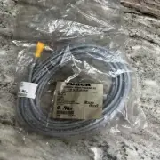 Turck WS4.4T-6, U2491-0 Cable, Right Angle Male Connector, 4 Wire - NEW