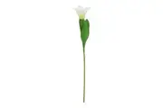 Hill Interiors The Natural Garden Collection Parrot Tulip Artificial Flower (White/Green) (One Size)