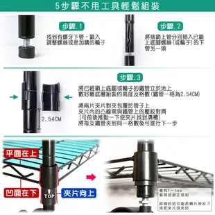 60x30x150cm 四層架 (收納架 置物架 層架 展示架 廚房架 貨架 廚房收納 鞋架 玄關架)