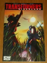 TRANSFORMERS WINDBLADE #6 IDW COMICS AUGUST 2015 NM (9.4)