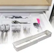 Drawer Divider Tray Stationery Makeup Dividers for Sundries Serving Utensils
