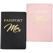 Passport Cover Holder Case Wallet Travel Luggage Couple Mr and Mrs Wedding Gift