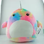 Round Squish Colorful Unicorn Squish Plush Toy