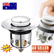 Bathroom Sink Plug Stopper Wash Basin Core Bounce Pop Up Drain Filter AT