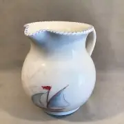 PV06269 NWOT (Retired) Abbiamo Tutto Porcelain COMPASS SAIL BOAT 88oz Pitcher