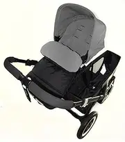 Footmuff/Cosy Toes Compatible with Phil & Teds Promenade Pushchair Dolphin Grey