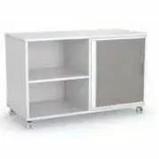 Caddy Mobile Bookcase with 1 Tambour insert