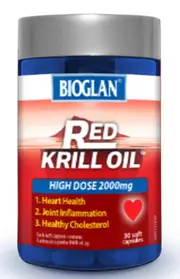 Bioglan Red Krill Oil 2000mg | 30 capsules