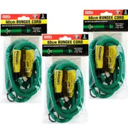 Ozoffer 9PCS 60CM Heavy Duty 10MM Strong Stretched Bungee Cord Strap Car Roof Luggage