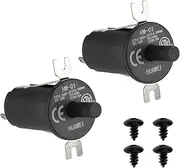 MOOTVGOO 2 Pack Hopper Lid Door Switch Kit Replacement for Masterbuilt Gravity Series 560/800/1050 XL & Digital Charcoal Grill & Smokers with Mounting Screws
