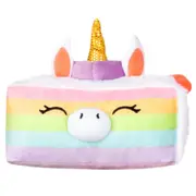 Squishable - Snacker Unicorn Cake - Plush