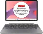 Lenovo Chromebook IdeaPad Duet 3 2-in-1 Tablet | 10.95 Inch WUXGA Touch Display | Mediatek Kompanio 838 | 4GB RAM | 128GB SSD | Mediatek Graphics | Chrome OS | QWERTZ | Grey