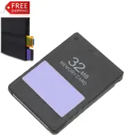 FMCB Memory Card Mcboot 32MB for Playstation2 Slim Game Console, MX4SIO SIO2SD R