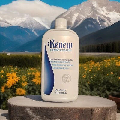 New! Melaleuca Renew Intensive Skin Therapy Moisturizing Lotion, 20 Oz, Sealed,