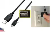USB Power Cord Cable Wall Plug 4 Raspberry Pi Model B+ B Pi 3 2 Game Console Kit
