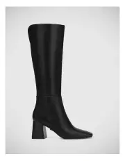 [Wittner] Nilo Leather Knee High Boot in Black
