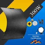 300W Flexible Solar Panel Kit 12V Portable Mono Camping Home Battery Charging AU