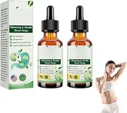 Hhv-b GLP-1 Moringa Drops, Hhv-b GLP-1 Moringa Slimming & Health Boost Drops, Gut & Digestive Immune & Energy Support, Supplement for Women and Men (2pcs)