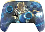 PDP Rematch Enhanced Wireless Nintendo Switch Pro Controller - Rechargeable Battery Powered, Link Hero (Glow in The Dark)