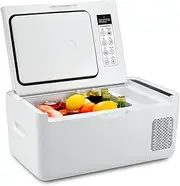 [Mobicool] MCG15 Compressor Cooler, 15 L, Cooling Down to -18 °C, with Powerful Rapid Cooling