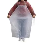 Anti-fouling Transparent Apron Adjustable Waterproof Apron PVC Apron Kitchen