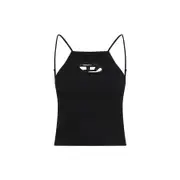 [Diesel] Diesel-Very Black T-Wilit Tanktop-Donna 40 IT