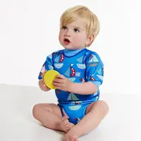 在飛比找momo購物網優惠-【Splash About 潑寶】嬰兒 尿布褲 連身 防曬 