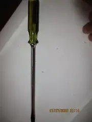 STANLEY #66-170 Screwdriver: 3/8 in Tip Size, 15 1/4 in Overall Length