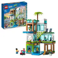 在飛比找momo購物網優惠-【LEGO 樂高】城市系列 60365 公寓大樓(男孩玩具 