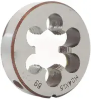 M24 Metric Right Hand Screw Thread Round Die Tool M24×1.5mm Pitch Gauge Thread