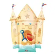 Summer Balloons 35" Summer Sand Castle Balloon Shape