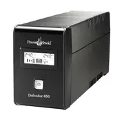 PowerShield PSD650 Defender 650VA / 390W Line Interactive Tower UPS with AVR, Hot Swappable Batteries, 2 Year Advanced Replacement Warranty PSD650