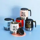 Automatic Stirring Cup Battery Portable Coffee Magnetic Self-stirring C-lu