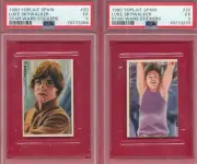 LOT 2) PSA 5 EX LUKE SKYWALKER YOPLAIT SPAIN 1980 STAR WARS STICKERS 20 22 TPHLC