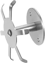 PERSELOSO Rotating Under Cabinet Hook Stainless Steel Kitchen Utensil Hanger Convenient and Easy to Install for Bathroom Living and Kitchen Storage