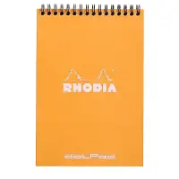 在飛比找博客來優惠-【Rhodia｜Classic】上掀式圈裝筆記本_A5_5x