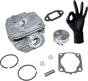 Cylinder Piston Kit Fit for S-t-i-h-l 020 020T MS200 MS200T MS200Z MS200T-Z MC-200 Chainsaw PN 1129 020 1202 1129 020 1201