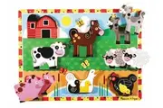 Melissa & Doug - Farm Chunky Puzzle (MND3723)