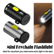 Mini Led Flashlight No Need Battery Design Powered By Type-C Connectors COB Cold